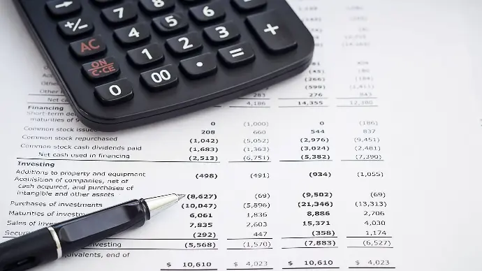 image for a finance report